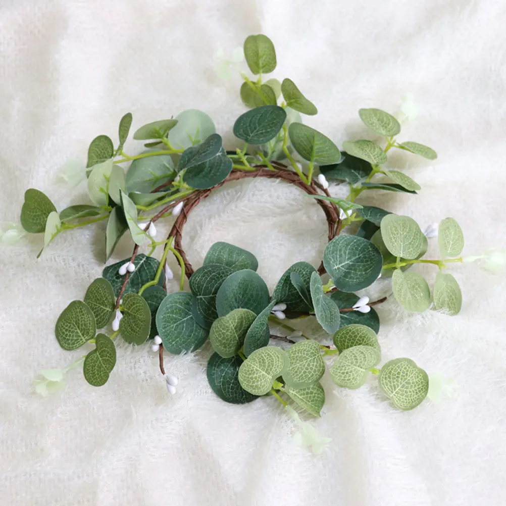 

4pcs Easter Wreath Decorative Garland Artificial Door Hanging Wreaths Festival Home Decor Creative Easter Wreath For