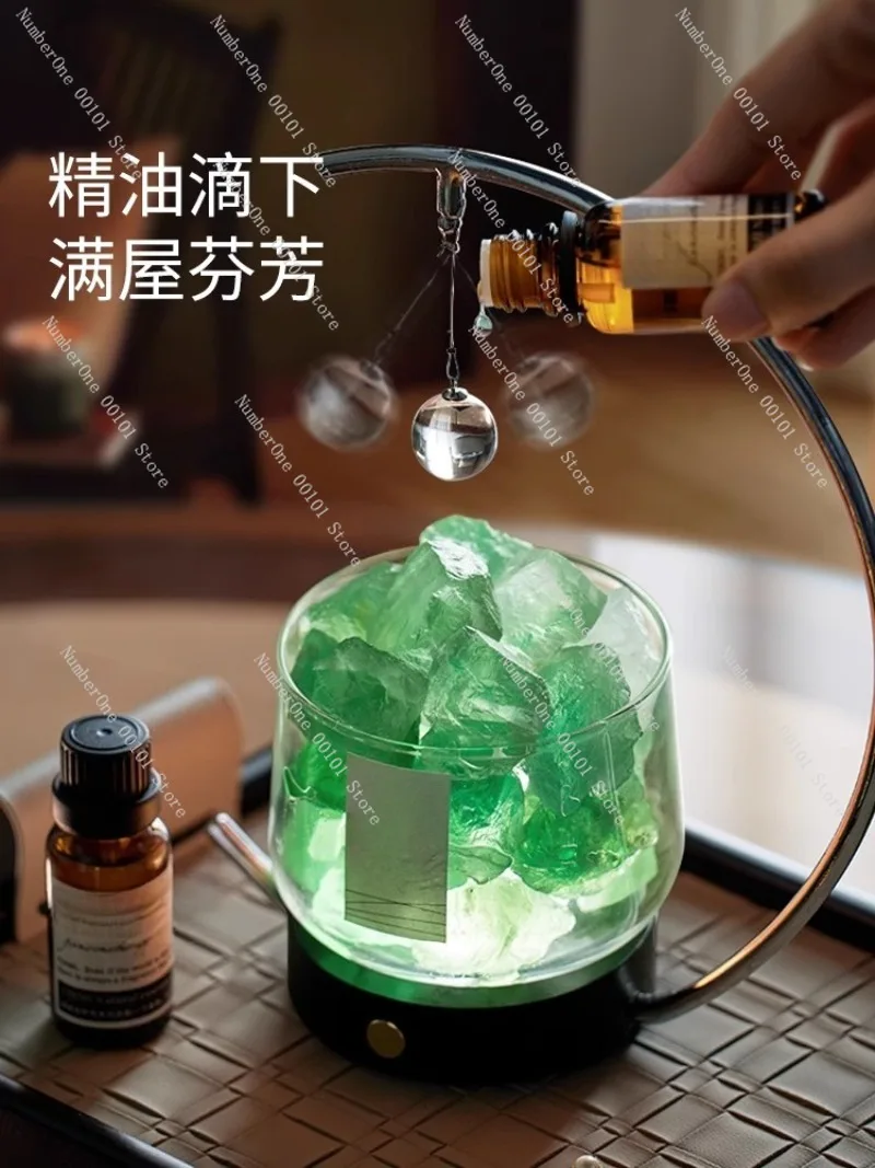 High-end Aromatherapy Diffuser Stone Gift Box,Long-lasting Fragrance Crystal Stones for Bedroom and Office
