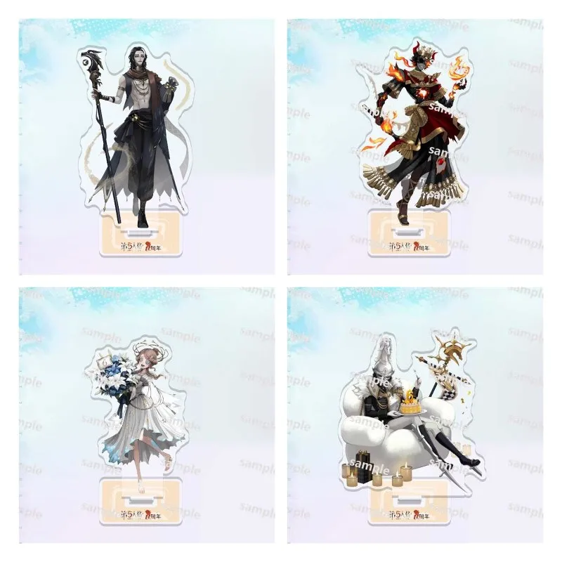 Game Anime Identity Ⅴ Hot Figures Alva Lorenz Emma Woods Acrylic Stands Ithaqua Model Desk Decor Prop Fans Birthday Gift 15CM