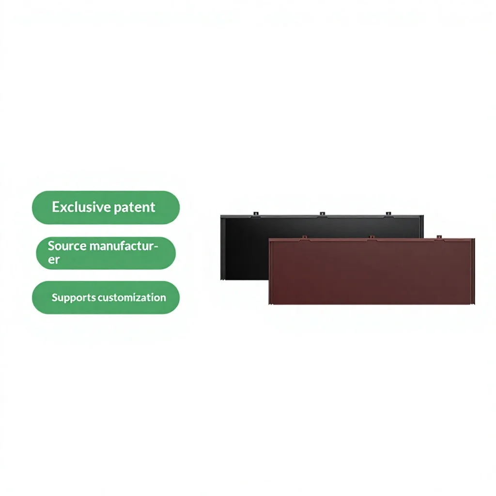 Solar Panels Home Use Moisture-Resistant Eco-Friendly Model Photovoltaic Tile Villa Roof Tiles Power-Generating BIPV Integrated