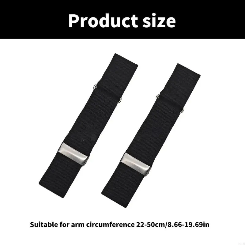 D0UB 2lots polyvalents à à du bras Durabilité Bands bras élégants Cuffs bras pour les fêtes, les mariages