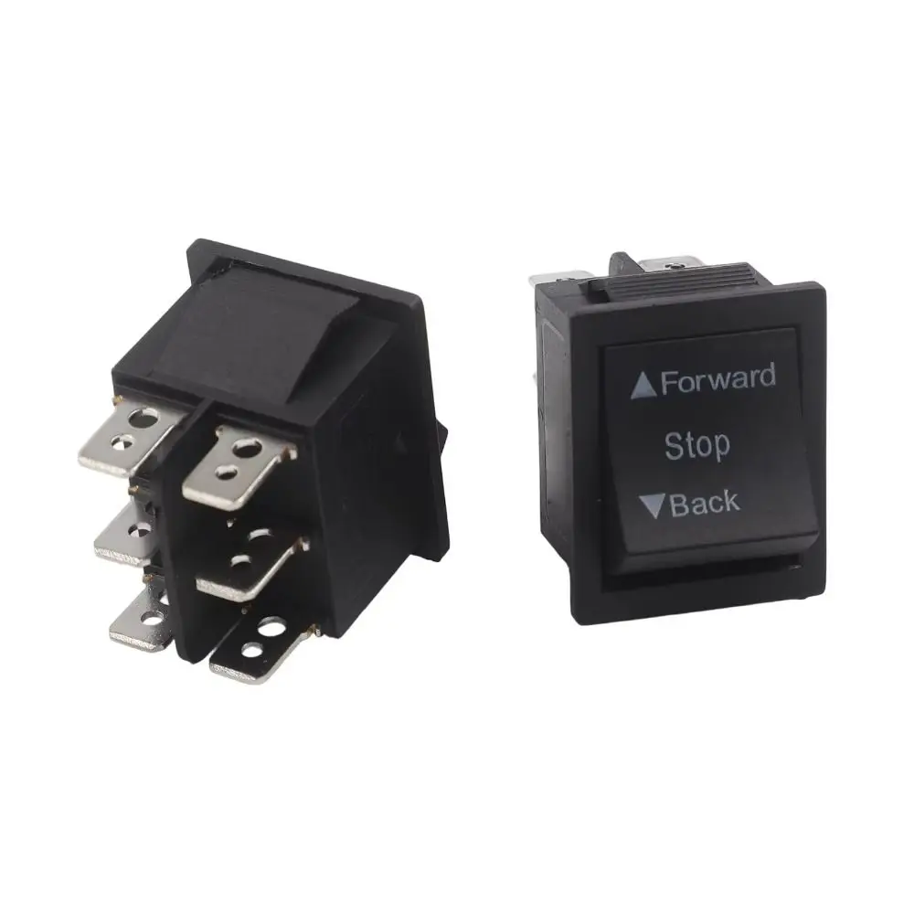 2pcs Forward/Stop/Reverse Rocker Switch Kit Durable DIY Forward Reverse Switch Versatile Ride-On Toys On Off Kids Vehicles