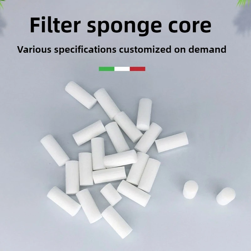 100 Uds hisopos de algodón absorbentes de agua de fibra ambientador difusor aceite esencial núcleo de algodón filtro electrónico boca hisopos de algodón