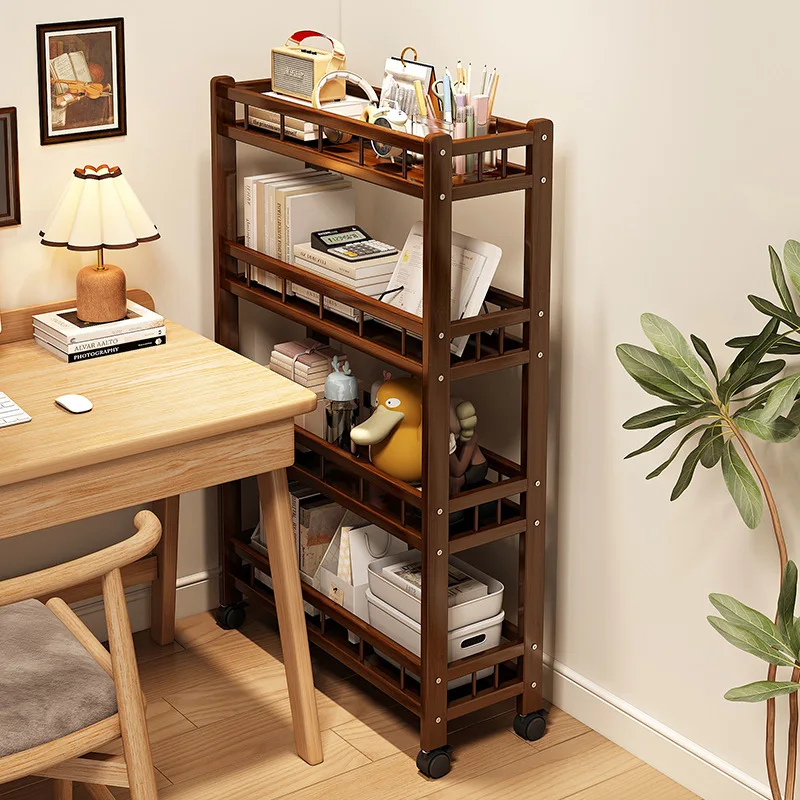 المنزل مكتب تخزين خزانة نقل متعددة الوظائف رفوف بسيطة تخزين خزانة شرفة الخيزران الأثاث Casiers Et Casiers MHSNJ