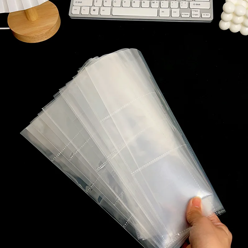 Sharkbang 10 Stück A4-Binderhüllen, 7 Löcher, Postkarten, Aufkleber, Organizer, 11 Designs, PP-Nachfüllring, Taschen, Schreibwarenzubehör – Detail 28