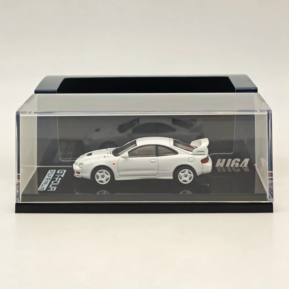 

Hobby Japan 1:64 for CELICA GT-FOUR ST205 JDM STYLE White HJ642064AW Diecast Models Car Collection Toys Gift