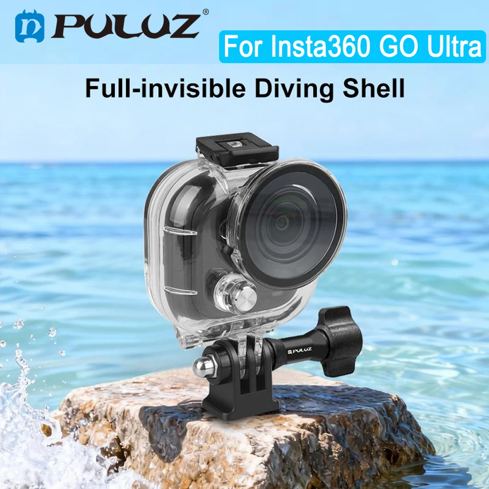 puluz-para-camera-insta360-go-ultra-capa-a-prova-d'Agua-de-50m-para-camera-principal-thumb-capa-de-mergulho-para-camera-insta360-go-ultra-acessorios-de-protecao