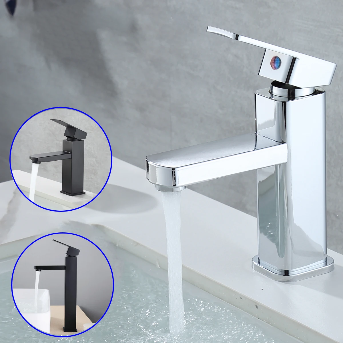 

Basin Mixer Cold and Hot Water Tap Torneira Da Bacia Single Handle Bathroom Faucet torneiras do banheiro