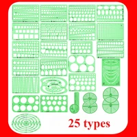 Plantilla de diseño de joyería, Kit de regla de dibujo de piedras preciosas de diamante, reglas de encofrado, suministros de herramientas de diseño profesional, T-777-1 T-777-2