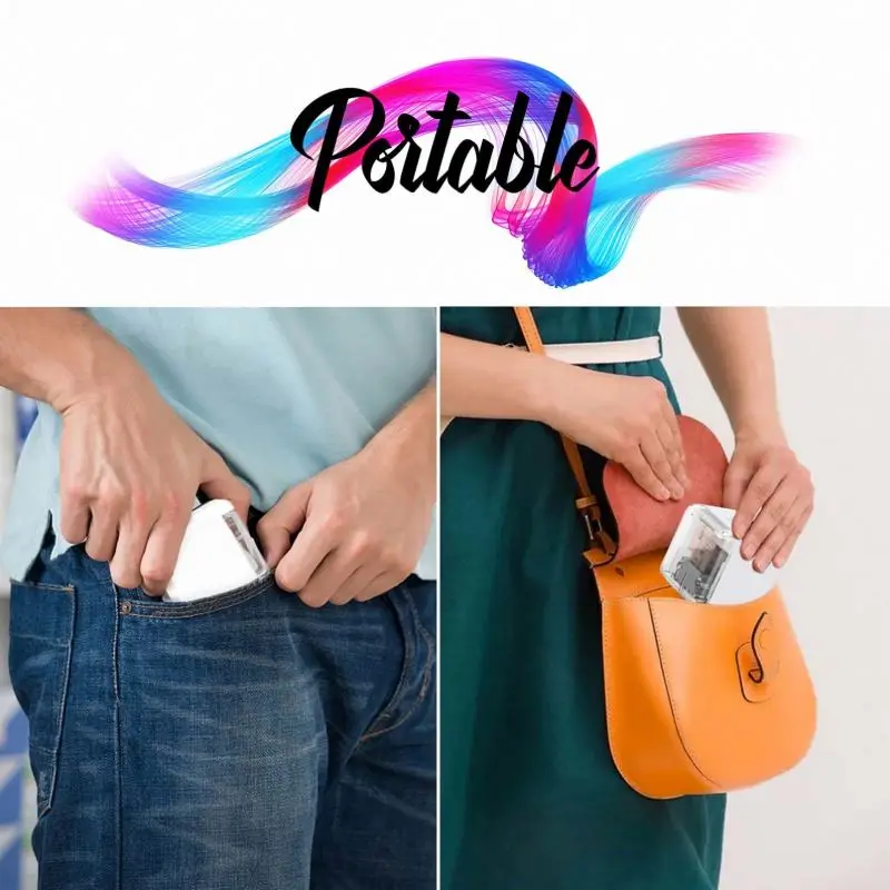 Hot Sales Product Smallest Mobile Color Portable Online Mini Color Printpen Edible Ink Food Print Hand Held Inkjet Printer