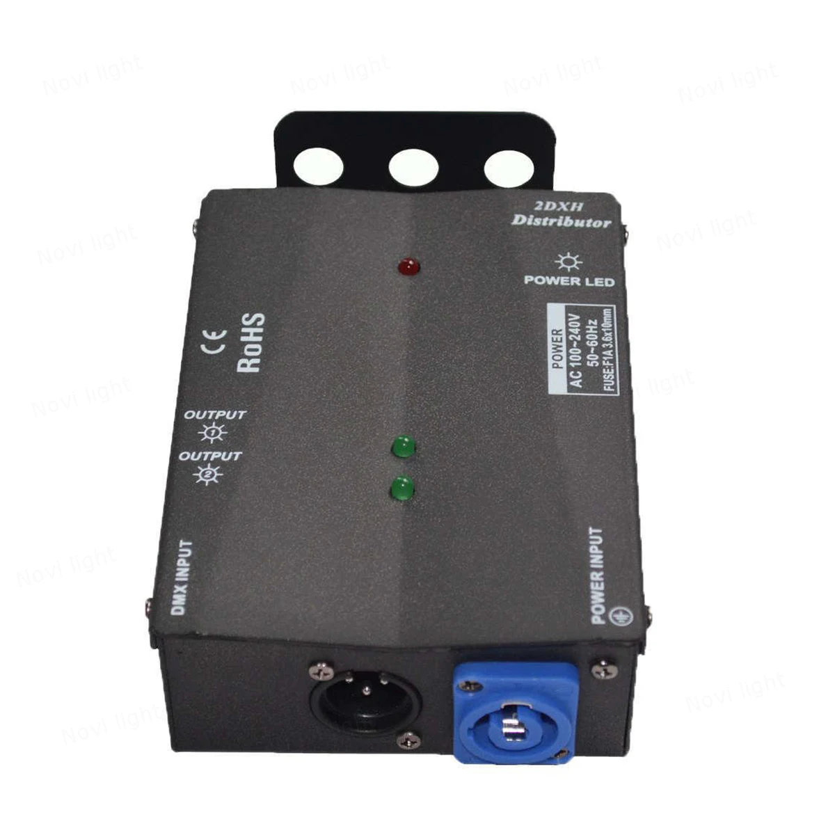 High-quality DMX512 Signal Distributor Stage Lighting DMX Splitter Input Output Signal are Completely Isolated Amplifier