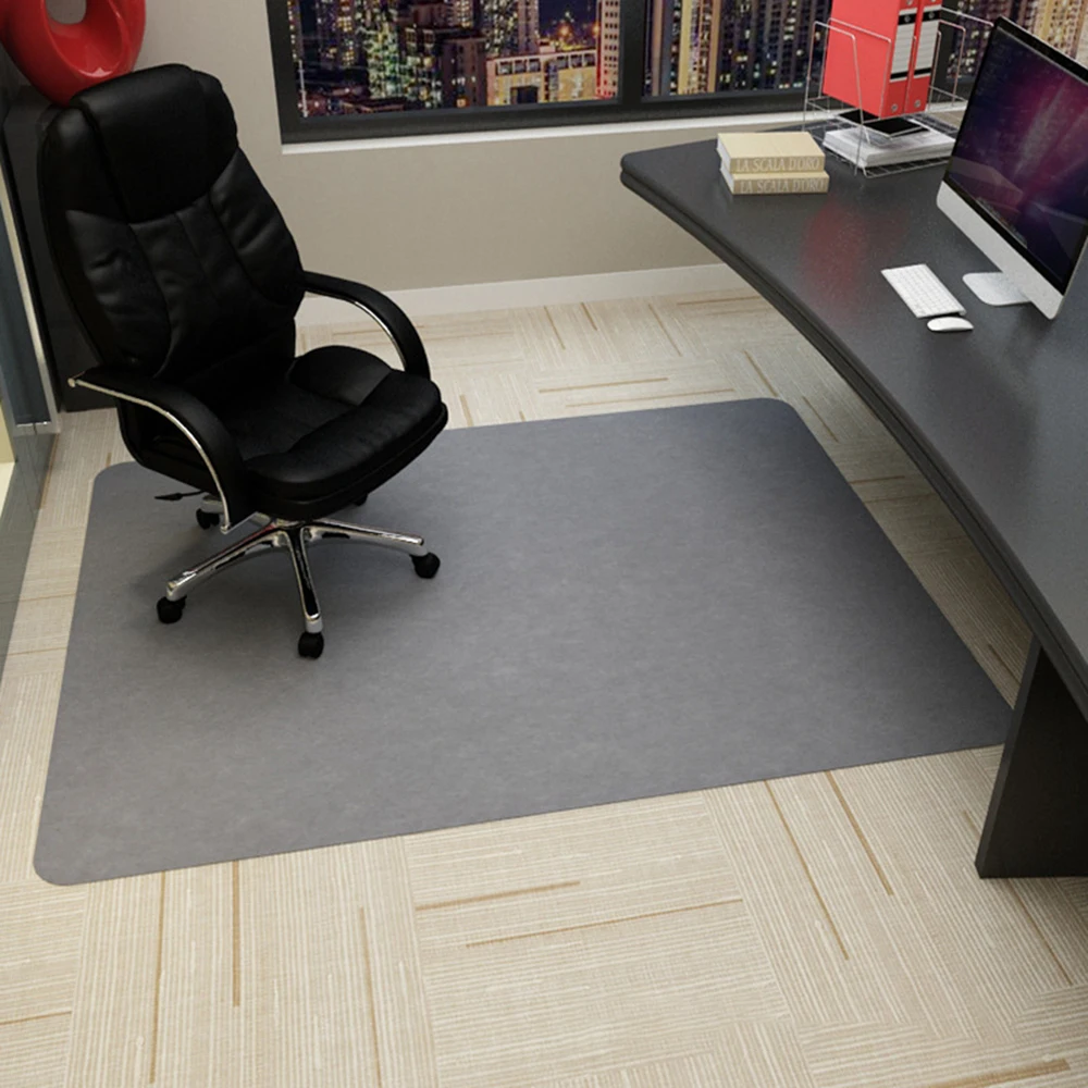 Escritório Swivel Rolling Chair Mat, Computador Gaming Desk, Quarto e Sala de estar, Cores, 90x120cm