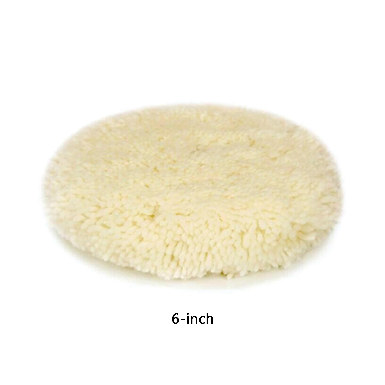 2 قطعة 3/4/5/6/7 بوصة ألواح التلميع الصوف الطبيعي لوحة التلميع عدة تلميع القرص ل مجمع قطع سيارة جمال الجسم إصلاح