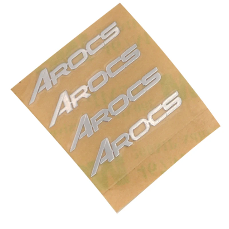 Simulation Metal Silver Arocs Actros Sticker for 1/14 Tamiya RC Truck Car BENZ ACRTOS AROCS 3363 1851 Diy Parts Toys