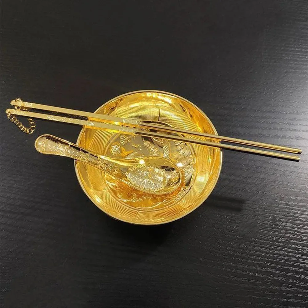 ABRE-Golden Bowl Three-Piece Set Every Year There Is More Than Printed Golden Bowl Souvenirs Pisces Momofuku Three-Piece Set