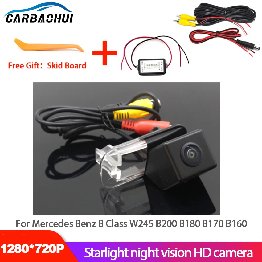 

Reversing image Camera Night Vision Dedicated Rear View back Camera For Mercedes Benz B Class MB W245 B200 B180 B170 B160