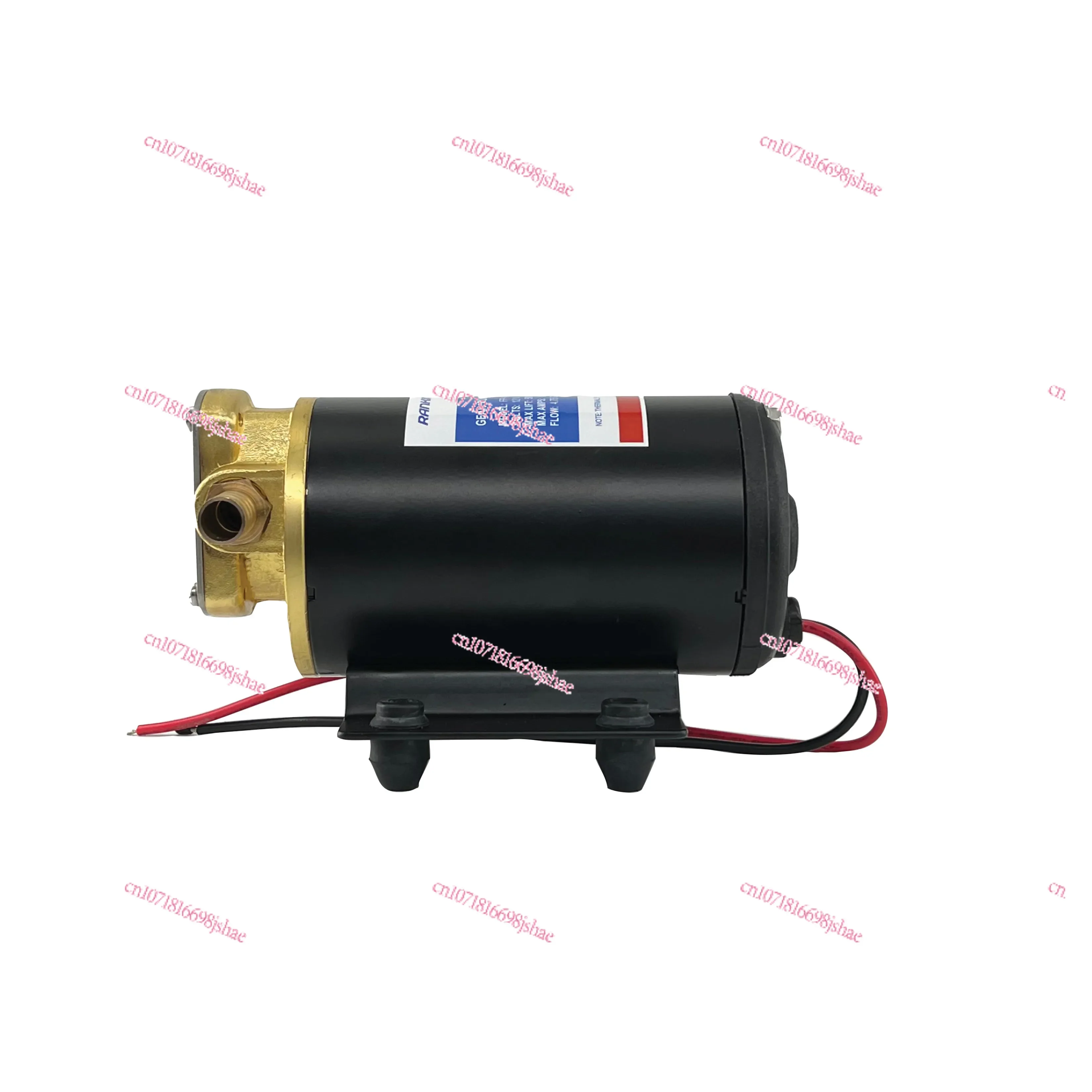 Forklift Motorcycle Tractor Excavator 12LPM Oil Pump 12V 14A Fuel Transmission Gear Small Electric Oil Pump