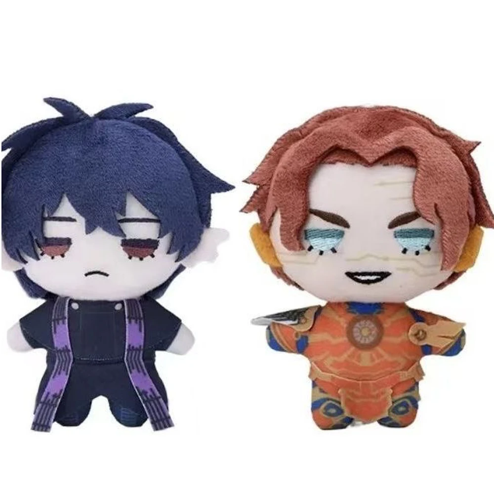 

Stuffed 10cm Record of Ragna Nikola Tesla Beelzebub Plushie Anime Beelzebub Cosplay Plush Doll Toys Pendants Keychain Gifts