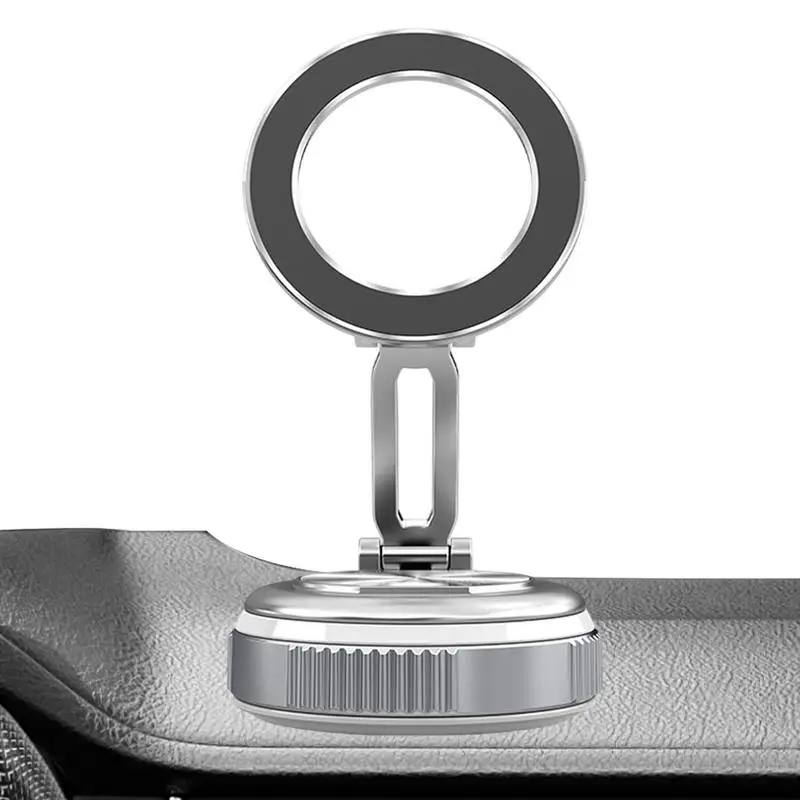 

Suction Cup Phone Mount Adjustable Magnetic Phone Holder With 360-Degree Rotation Car Internal Supplies For Women Men Adult
