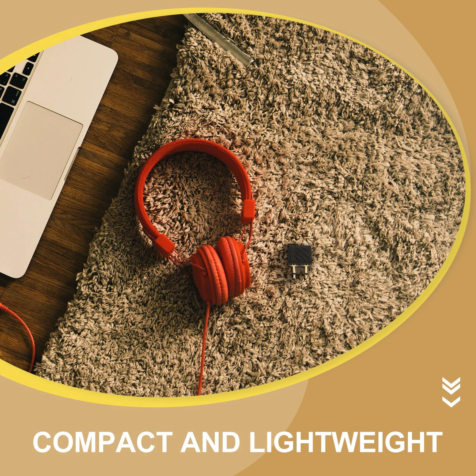 

5pcs Audio Airplane Adapter For Headphones Jack To Plug Connector Flight Entertainment System Airline Headset Adapter