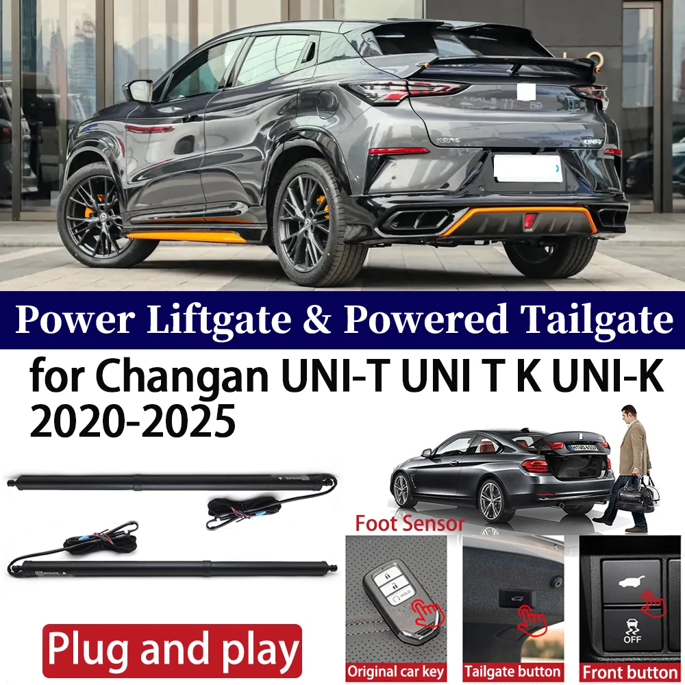 

ZhuCamX for Changan UNI-T UNI T K UNI-K 2020-2025 Car Power Liftgate Automatic One-Click Powered Tailgate Strut Plug and paly
