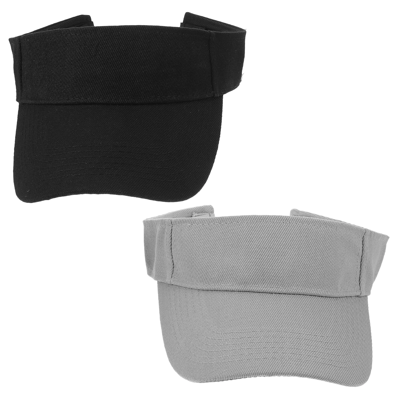 

2pcs Sun Visor Baseball Caps Mens Womens Summer Outdoor UV Protection Hollow Hat Lightweight Portable