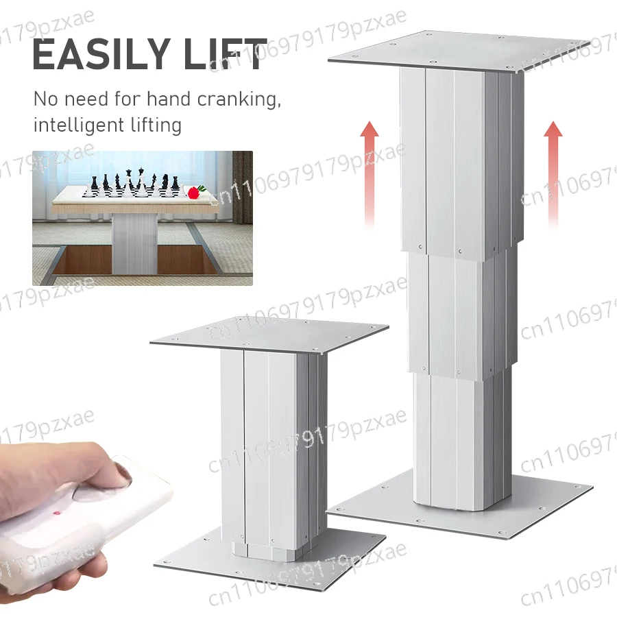 Electric Tatami Lifting Table 220V to 24V Manual Height Adjustment Lifting Platform Remote Control Tatami Lifting Table