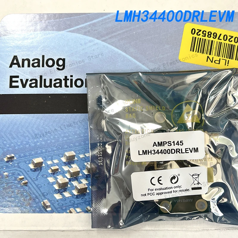 LMH34400DRLEVM Versterker Ic Development Tools LMH34400 Evaluatie Module 275-MHz, Single-Ended Output, Transimpedance Versterker