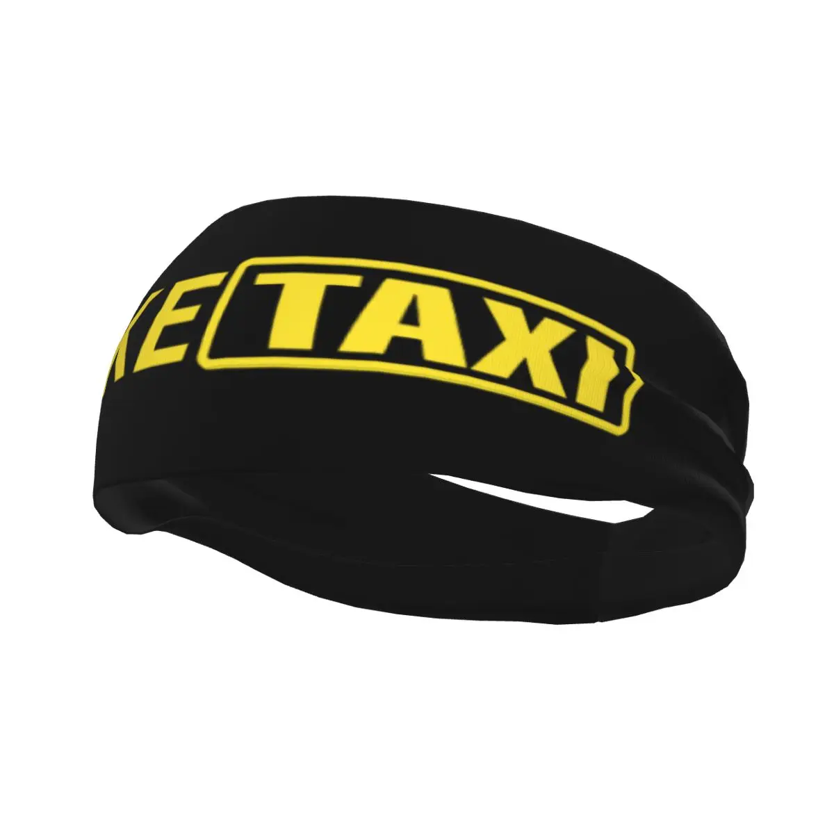 Custom Fake Taxi Sport Headband for Men Women Elastic Moisture Wicking Gym Sweatbands