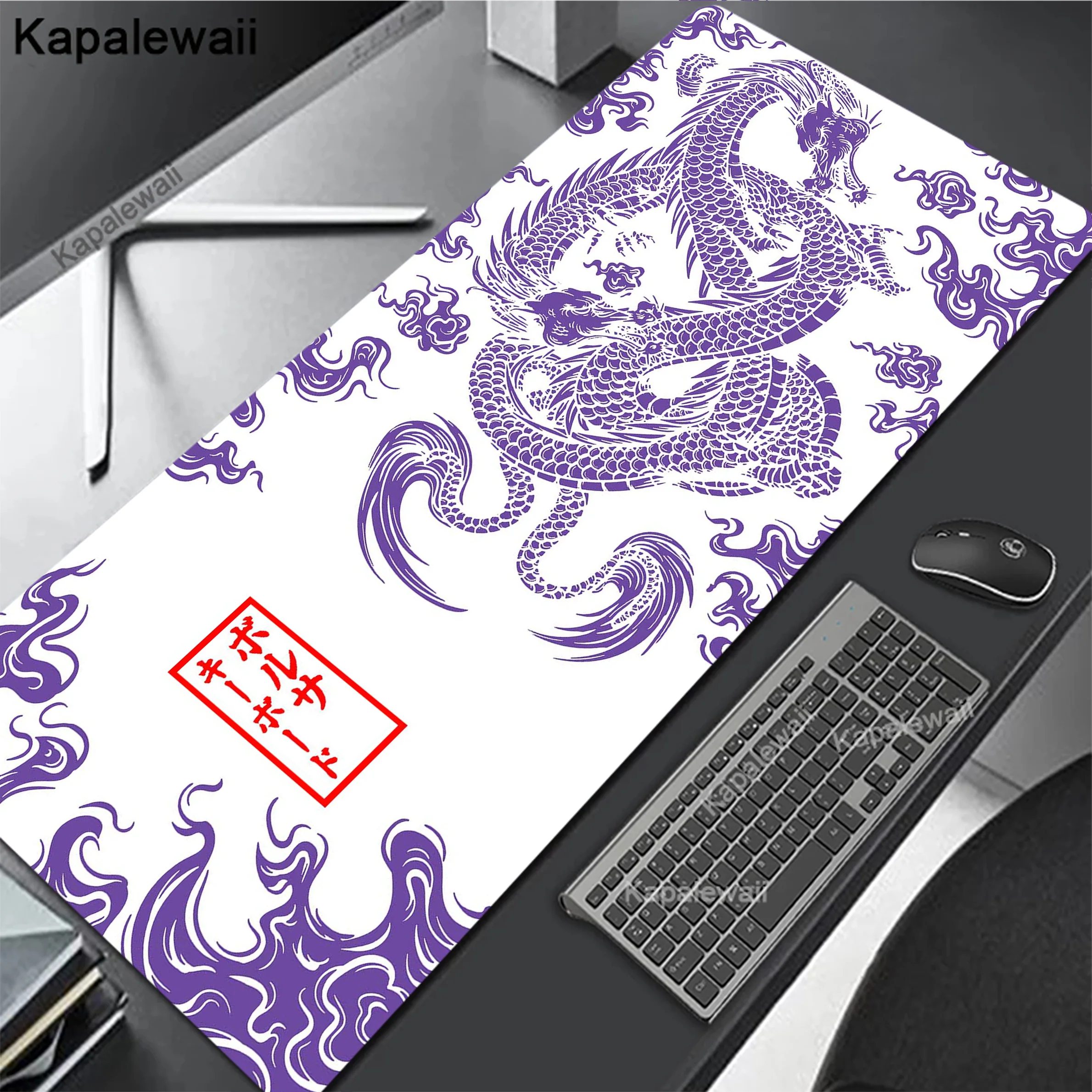 

Dragon Notebook Gaming Laptop Game Mouse Mat Locking Edge Mousepad Коврик Для Мыши Anti-slip Desk Mat Speed Keyboard Pads