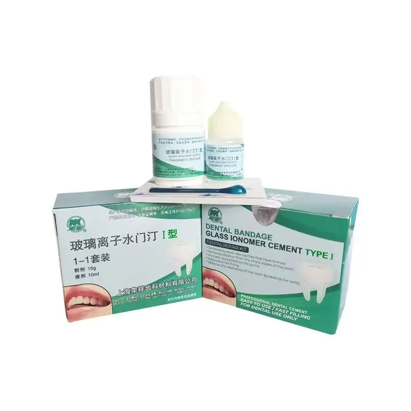 Dental MaterialsShanghai RongxiangGlass Ion Water Menthol Type IGeneralNikon Glass Ion Dental Filling Materials