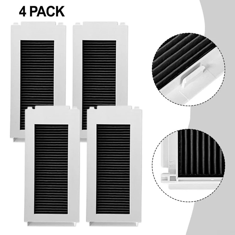 Filtros ABNO-Hepa para Ecovacs Deebot N30 OMNI / N30 PRO OMNI, kit de acessórios de peças de reposição de filtro de vácuo