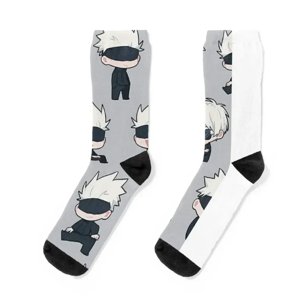 Gojo sensei Calcetines zapatos de marca de diseñador Medias liguero brillante Calcetines de mujer Hombres