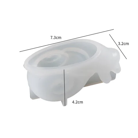 Силиконовая форма для самостоятельного изготовления кристаллов из эпоксидной смолы, пасхальной лягушки, ящерицы, улитки, маленького животного плесень пасхальная отзывы - №4