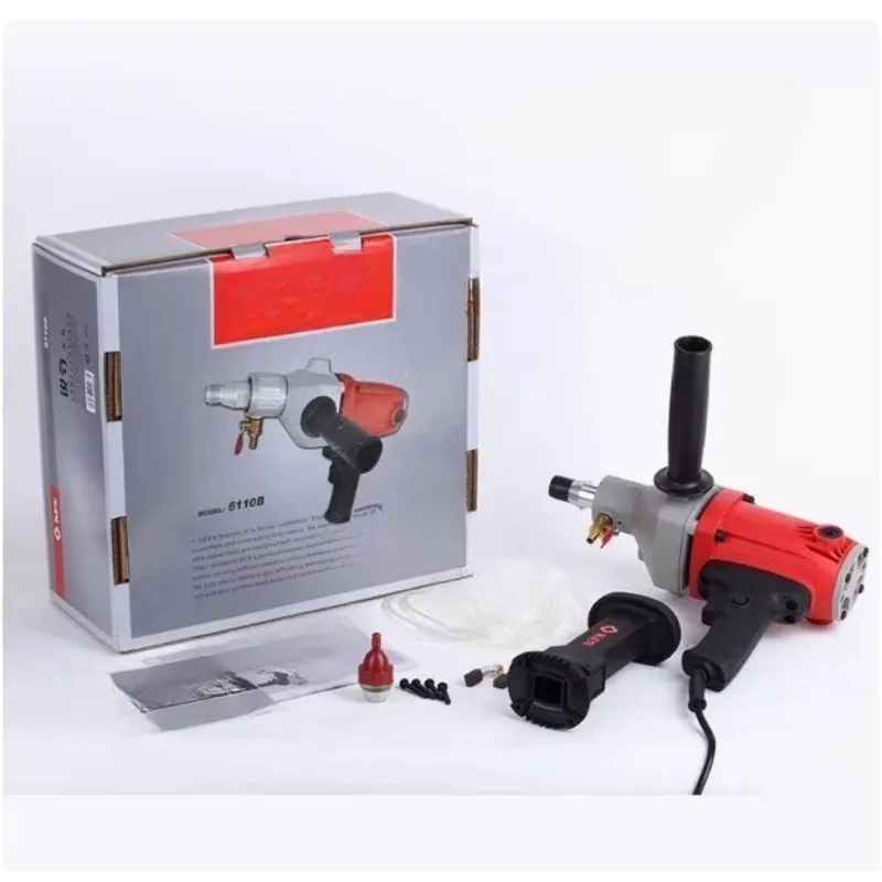 6110B 110mm Diamond Core Drill - Professional, Easy-Controlled Drilling Machine for Concrete & Masonry
