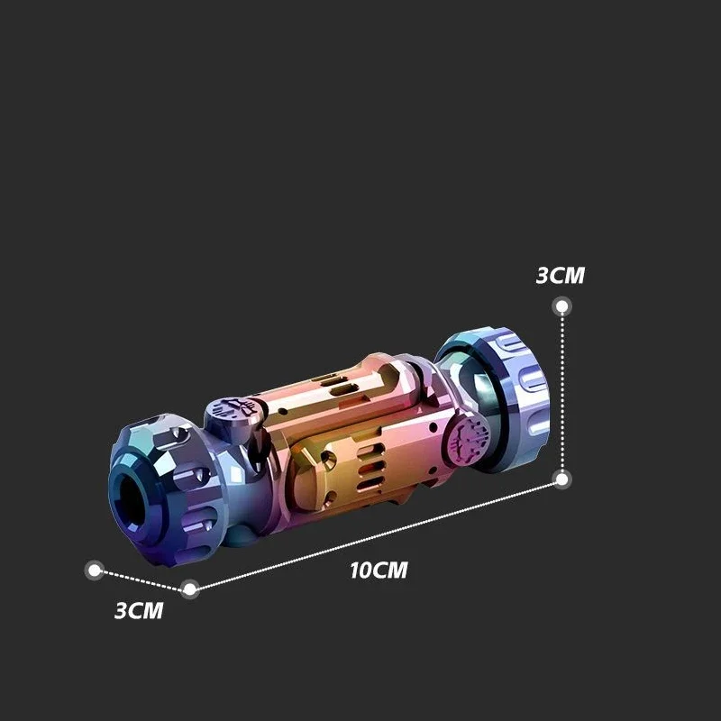 Imagem -06 - Mini Finger Gyro Gun para Criança Edc Colorido Soft Bullet Criativo Presentes Engraçados Nova Chegada