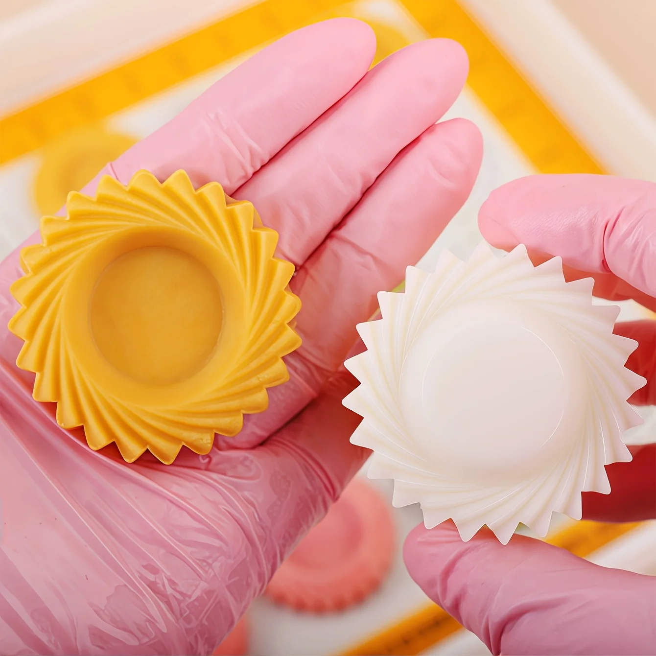 DIY Baked Cookie Die Three dimensional Pattern Jam Sandwich Biscuit Die Dim sum Embossing Device