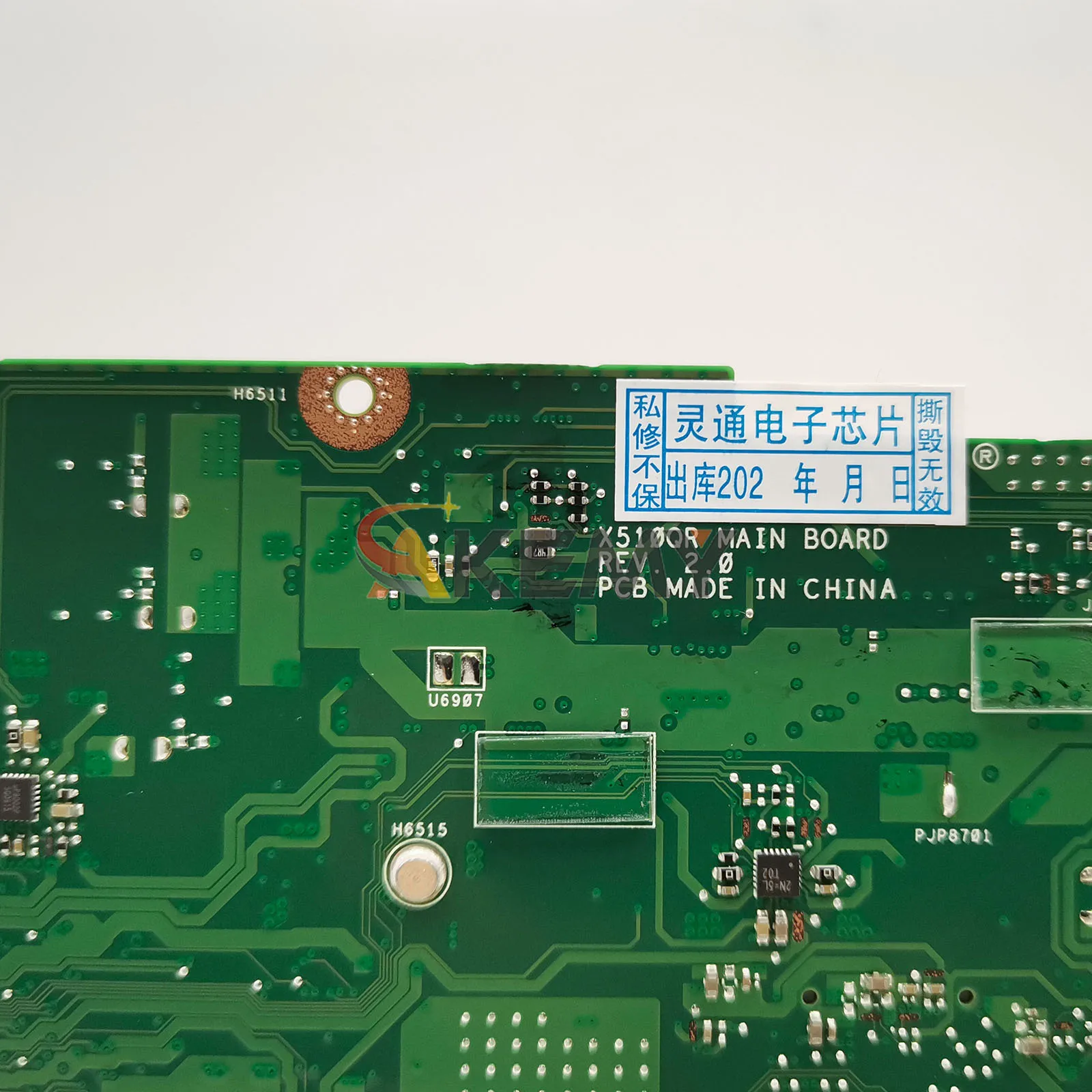 Placa base para ordenador portátil X510QR para ASUS VivoBook V580Q X510Q X510QR F510Q A510Q placa base para portátil con CPU A10 A12 100% pruebas OK stk