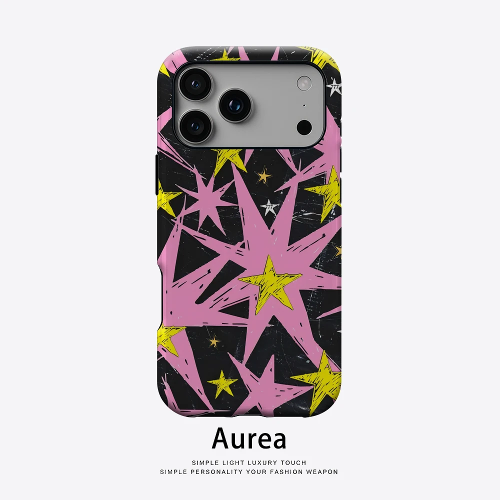 Neon Star Burst Iph…