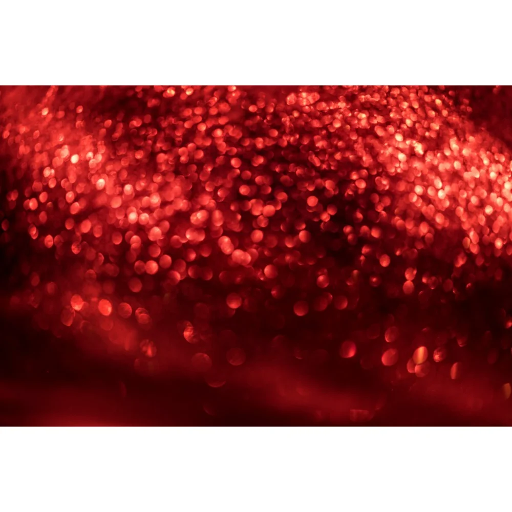 Fondo de fotografía de Bokeh con brillos de luz roja, Fondo de fotografía abstracto personalizado para cumpleaños, boda, bebé, hogar, sesión fotográfica