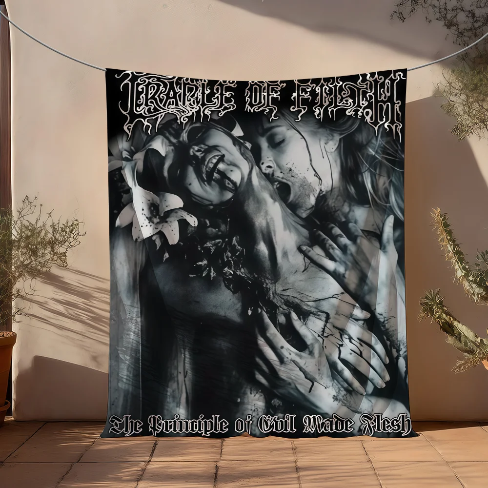 Band C-Cradle of Filth  flag For Picnic Party Art Home Decoration Outdoor Camping Banner Gifts