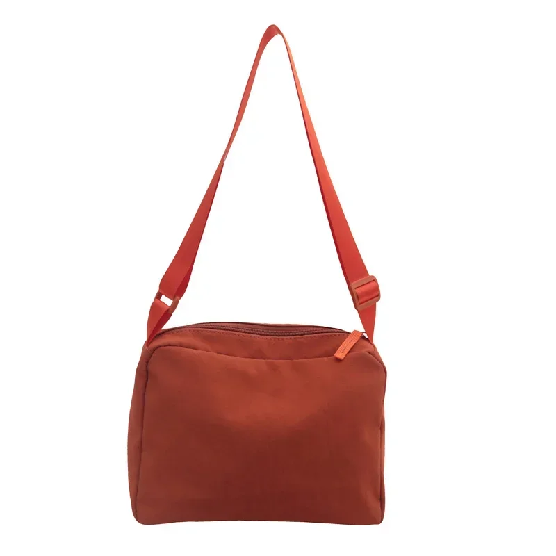 Bolsa de ombro com textura feminina, elegante, simples, retrô, cor sólida, grande capacidade, pequena bolsa quadrada