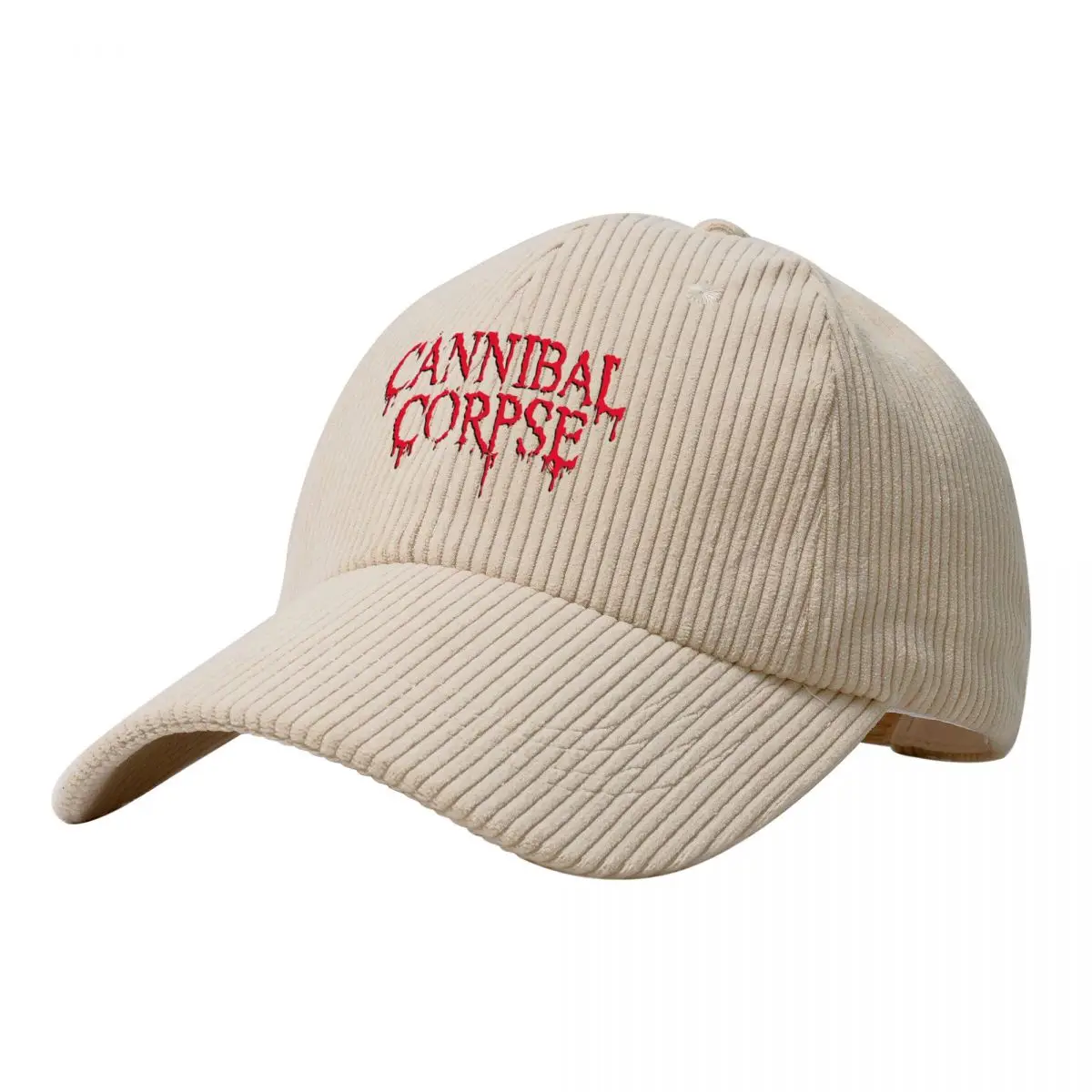 Cannibal Corpse Symbol Baseball Cap Corduroy Style Hats Sun Peaked Cap