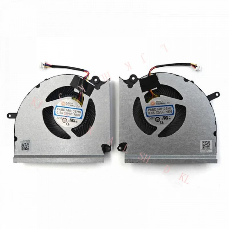 

N FOR MSI Vector 17 HX A13VHG A14VGG A14VHG GP78HX 13VF 13VG 13VH 13VI CPU & GPU Fans