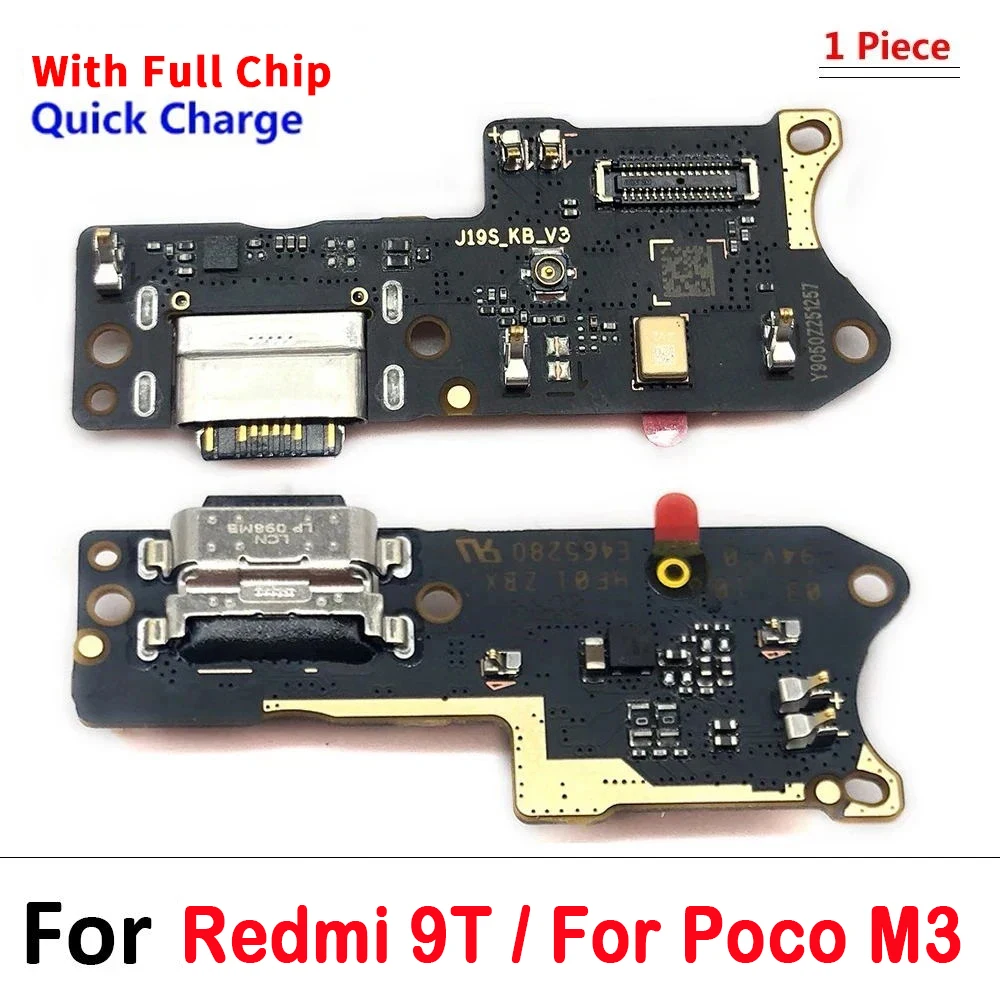 For Xiaomi Redmi 4 Pro Note 5A 7 8 Pro 8 8A 9 9T Poco M3 USB Charge Port Dock Connector Charging Board Flex Cable