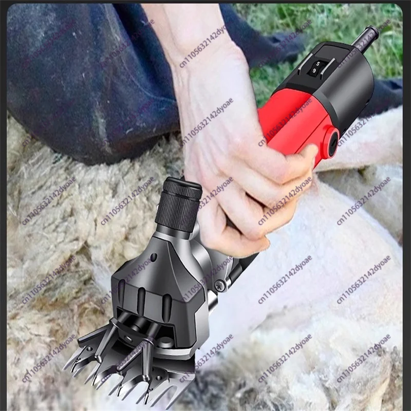 

Электрическая машинка для стрижки овец и домашних животных, триммер для шерсти, принадлежности для стрижки животных