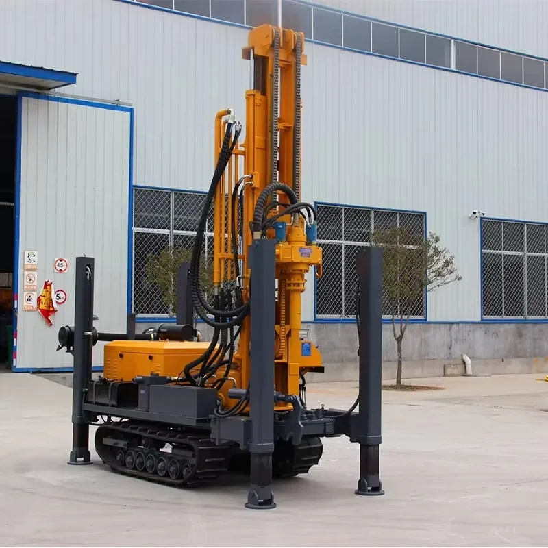 Hot Selling 200m Hydraulic Water Well Drilling Rig Machine High Quality Custom Drilling Tools