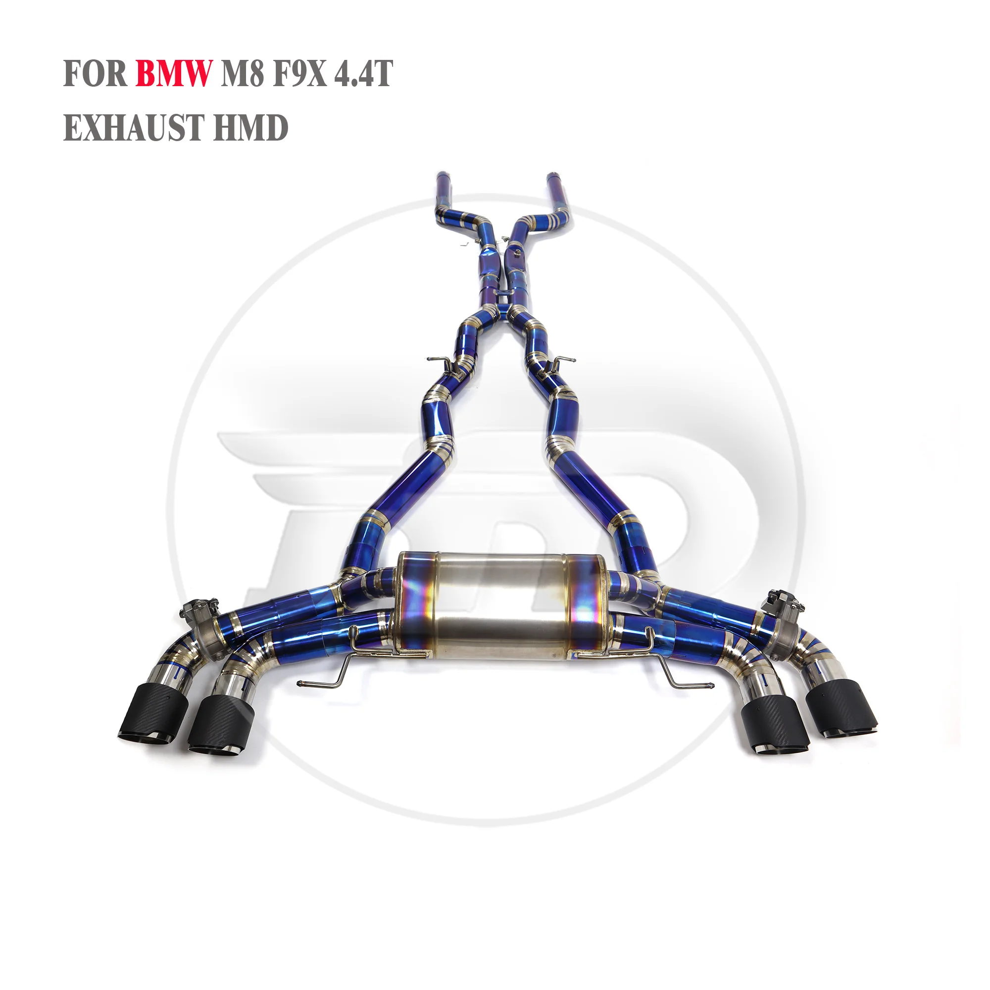 

HMD Titanium Exhaust System Performance Catback For BMW M8 Muffler For Cars Modifity Variable Valve Pipe