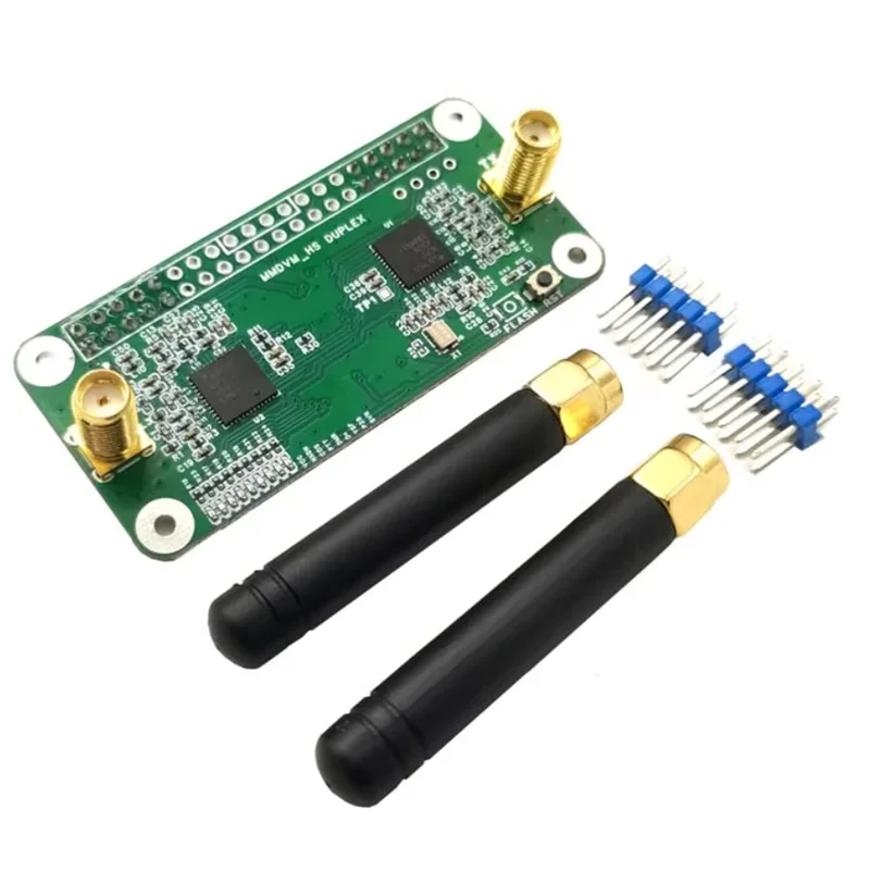 Latest Mini Version MMDVM HS Dual Duplex Hotspot Board With 2 Antennas Support P25 DMR YSF NXDN For Raspberry pi Pistar Ostar