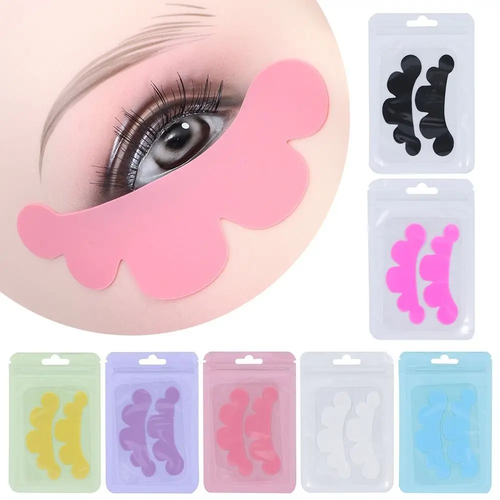 Coussinets pour les yeux en silicone pour permanente des cils, 1 paire, masque pour les yeux anti-rides, extension de cils, patchs sous les yeux, outil de maquillage